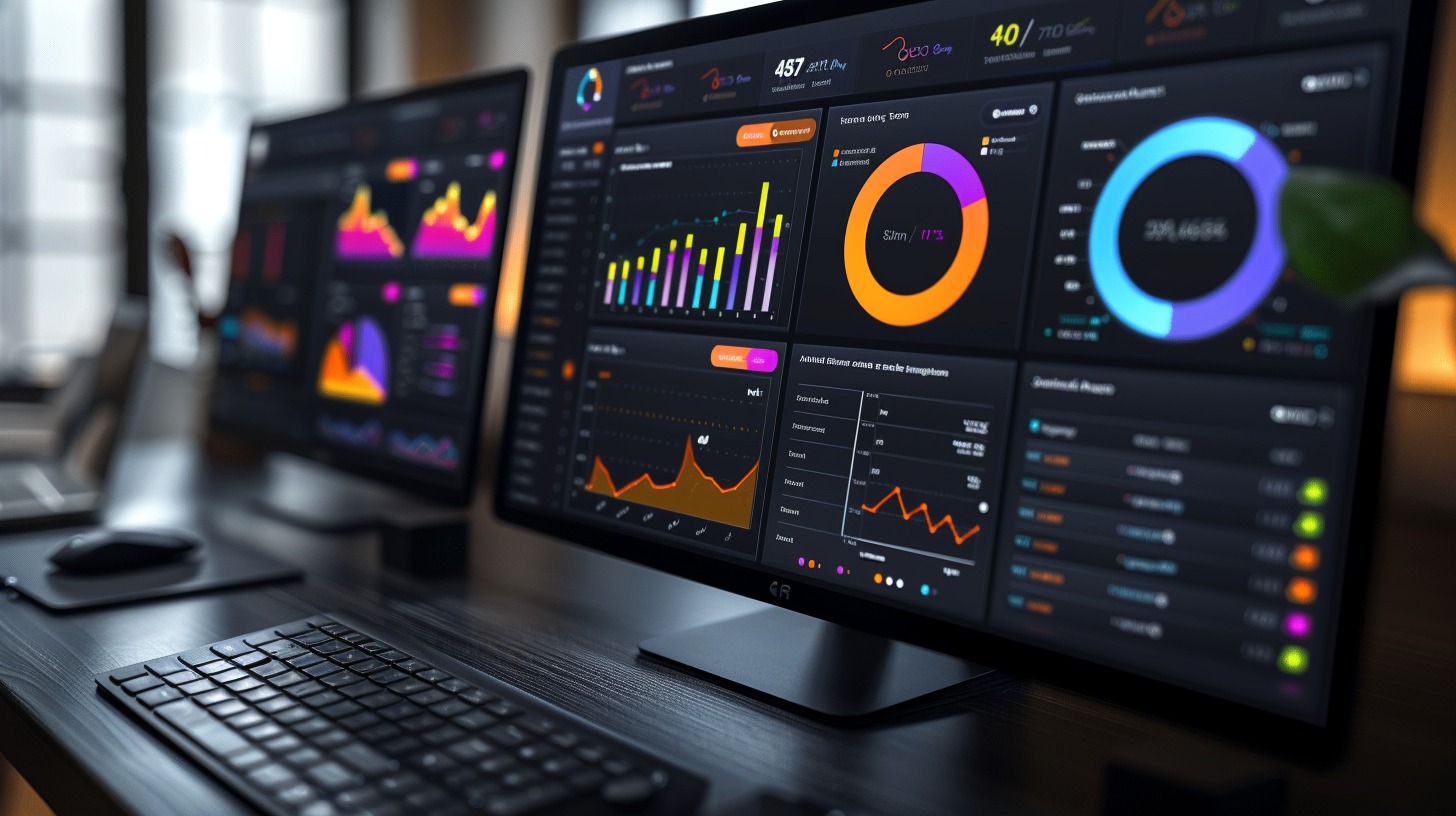 Marketing dashboard with AI recommendations